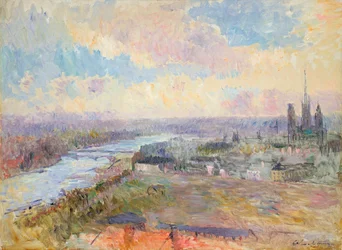 Die Seine in Rouen